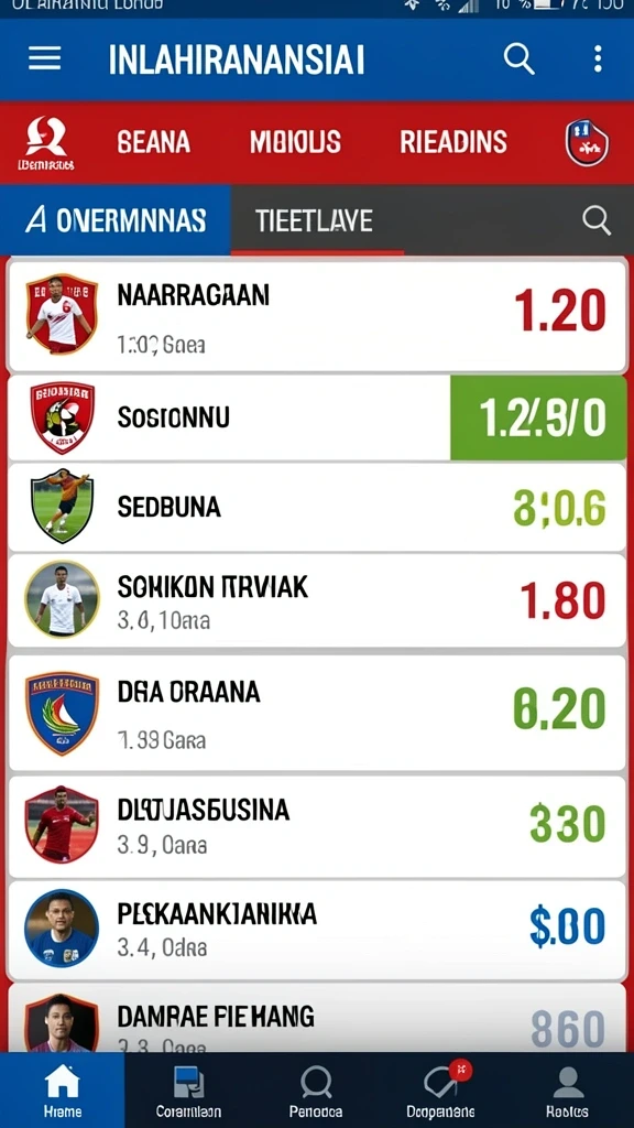 Mode kompetisi yang seru dan mendebarkan.