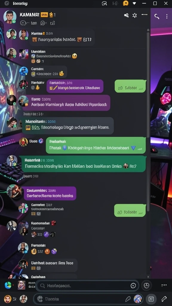 Tampilan visual yang menawan dan penuh warna.