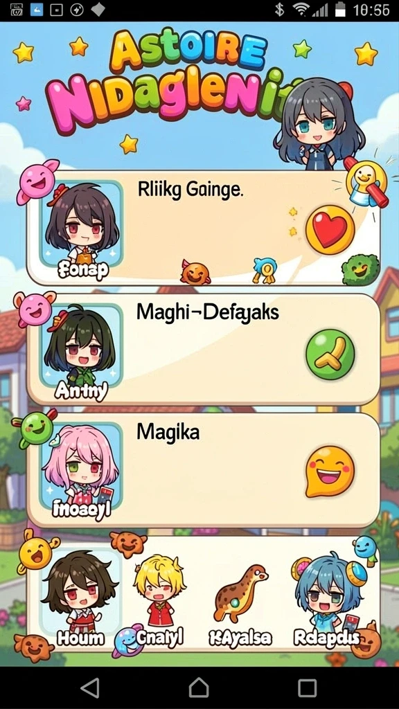 Screenshot 1: Tampilan level menantang dengan grafis yang memukau.