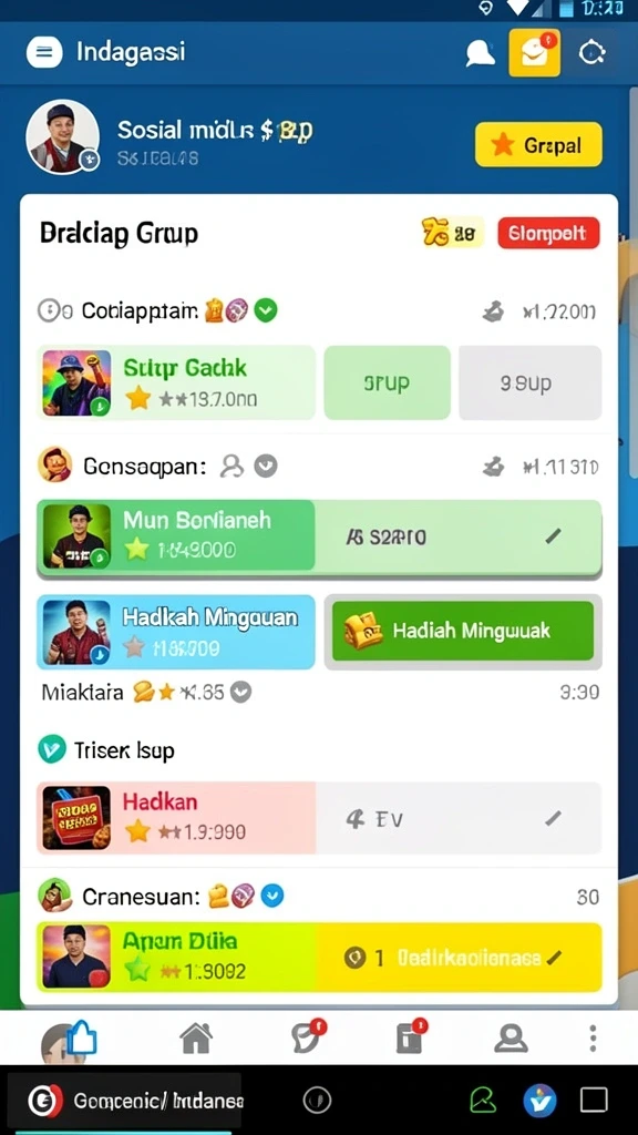 Antarmuka pengguna yang jelas dan mudah dinavigasi.