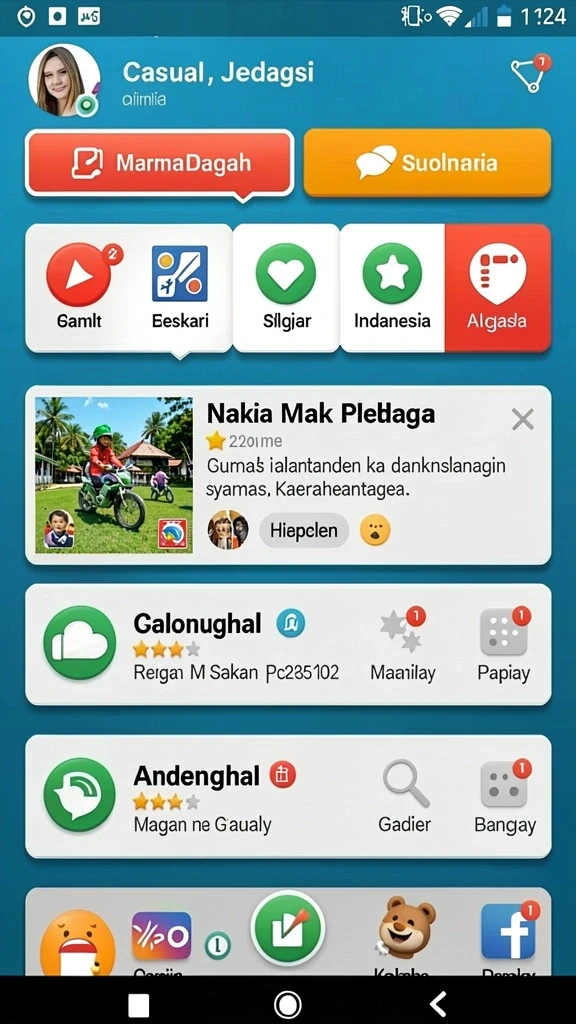 Tampilan antarmuka yang ramah pengguna dan menarik.