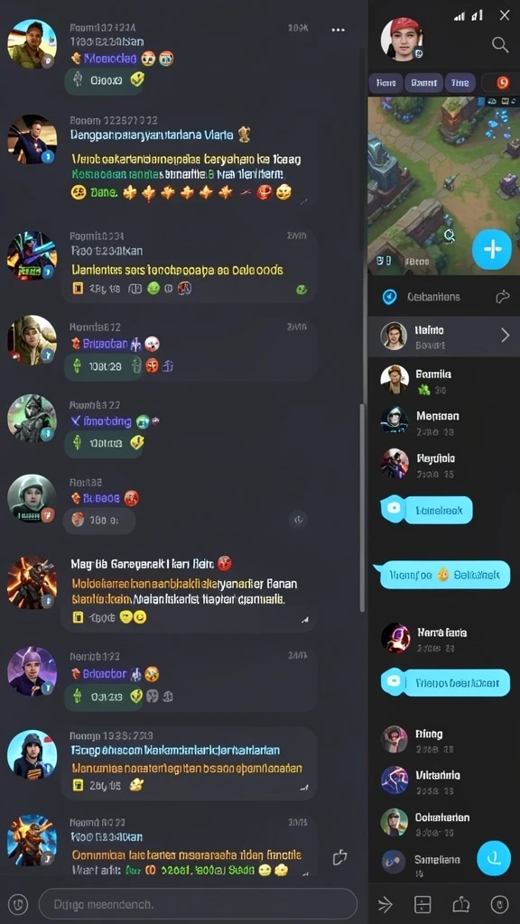 Beragam permainan seru untuk semua usia.