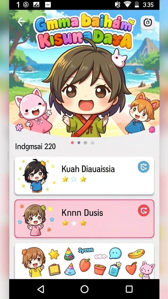 Fitur live chat untuk interaksi langsung.