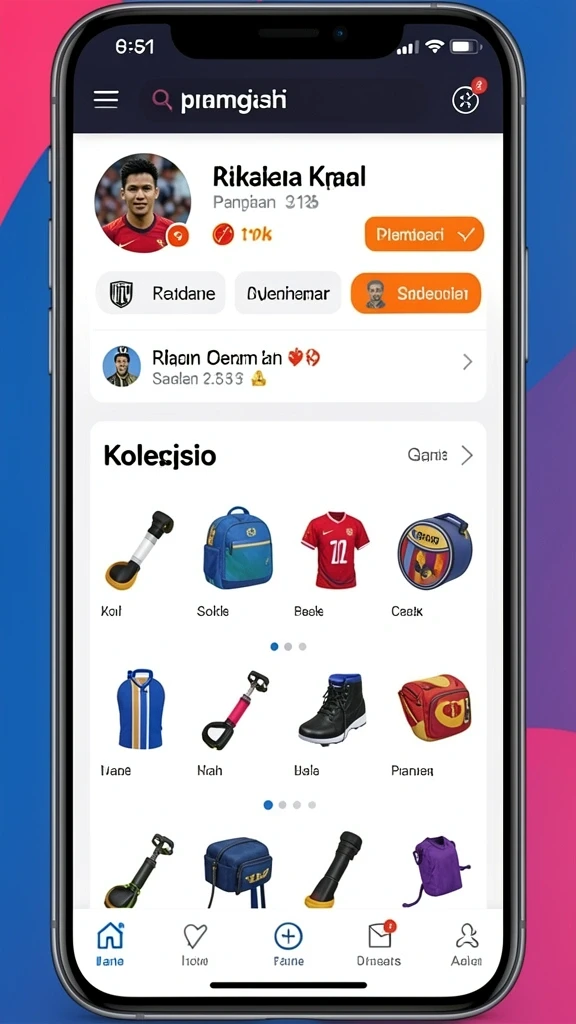 Beragam karakter unik untuk dipilih dan dimainkan.