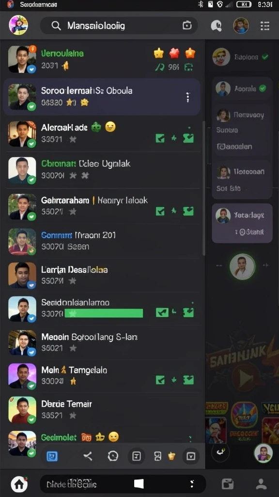 Fitur turnamen untuk kompetisi yang lebih seru.