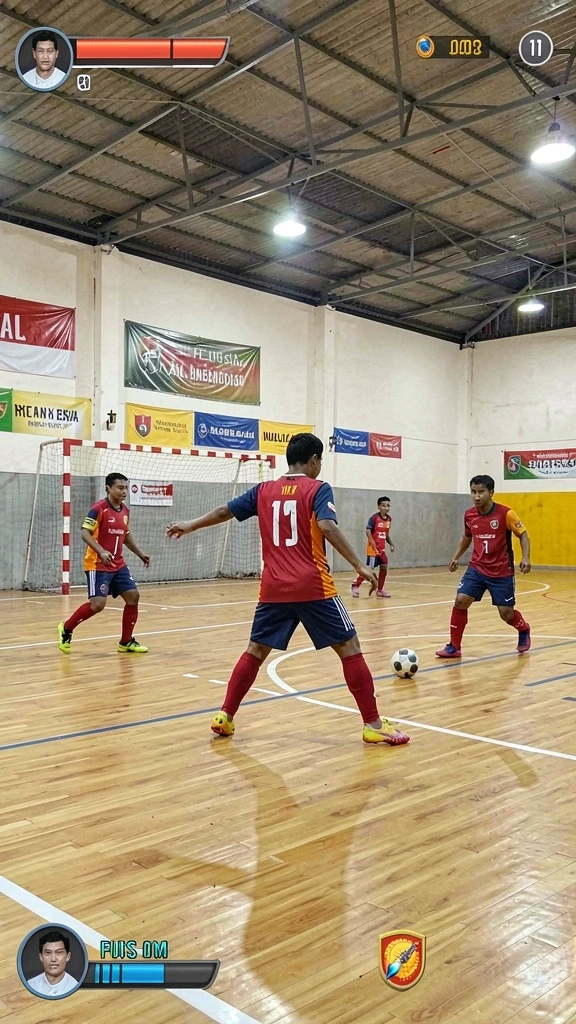 Beragam mode permainan yang dapat dipilih.