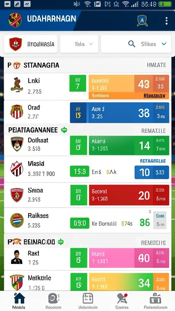 Tampilan awal yang memukau dan interaktif.