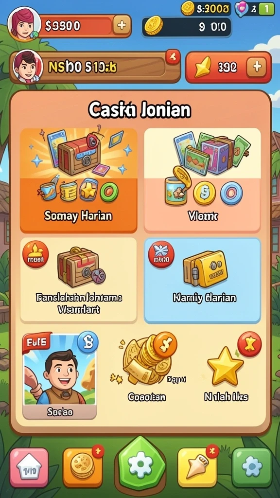 Tampilan antarmuka yang menarik dan mudah dinavigasi.