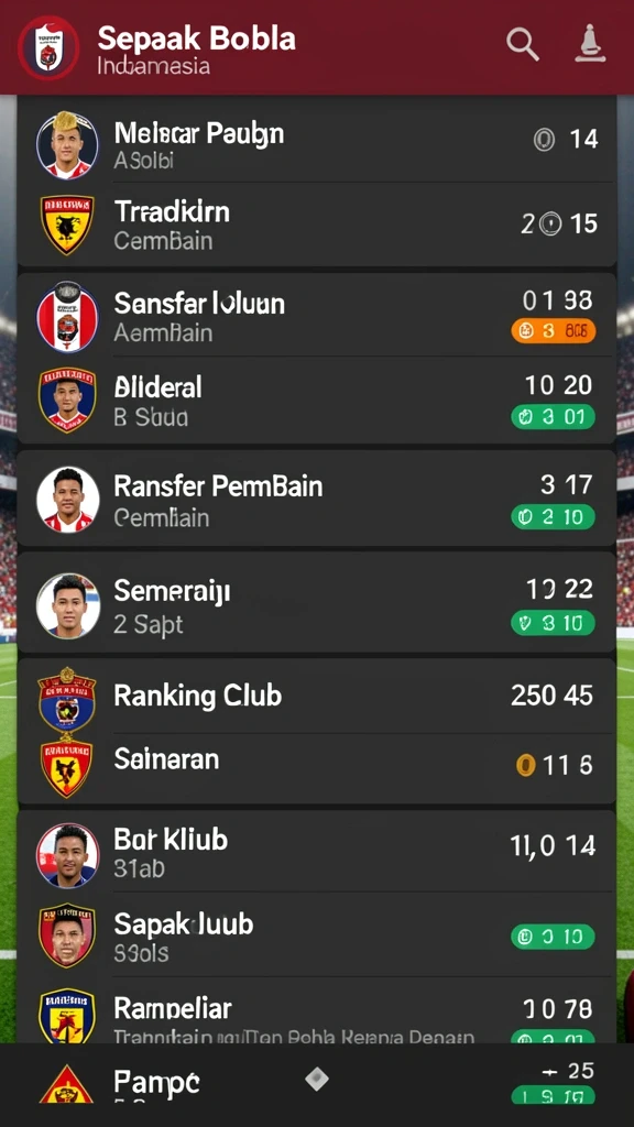 Beragam pilihan permainan yang menantang.
