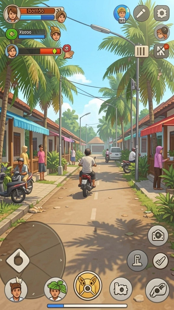 Tangkapan layar memperlihatkan mode multiplayer yang seru.