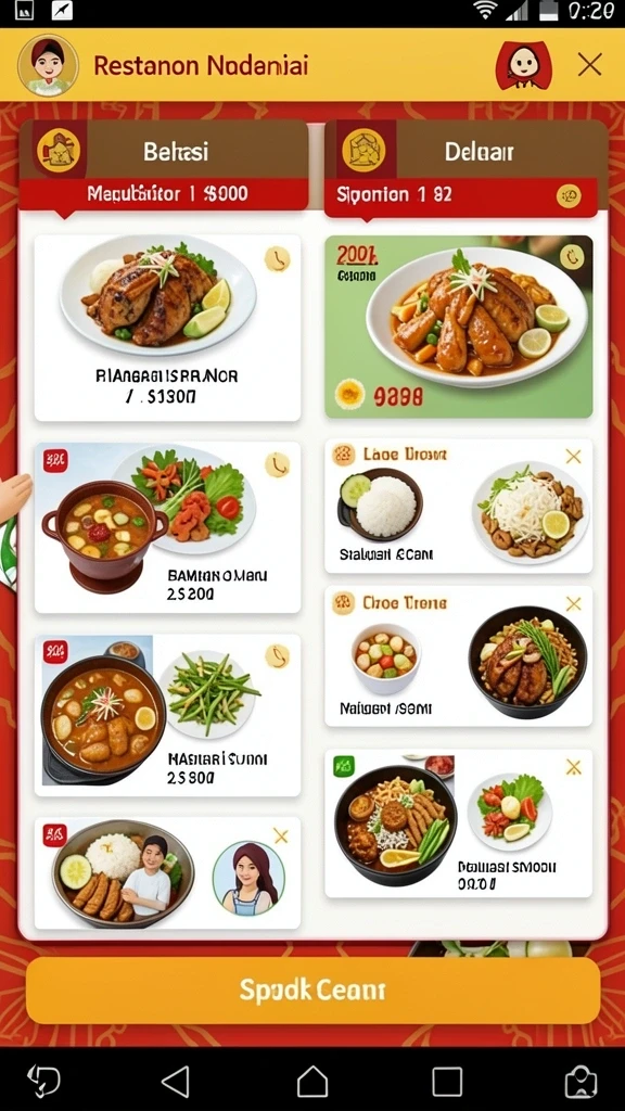 Tampilan antarmuka yang intuitif dan mudah digunakan.