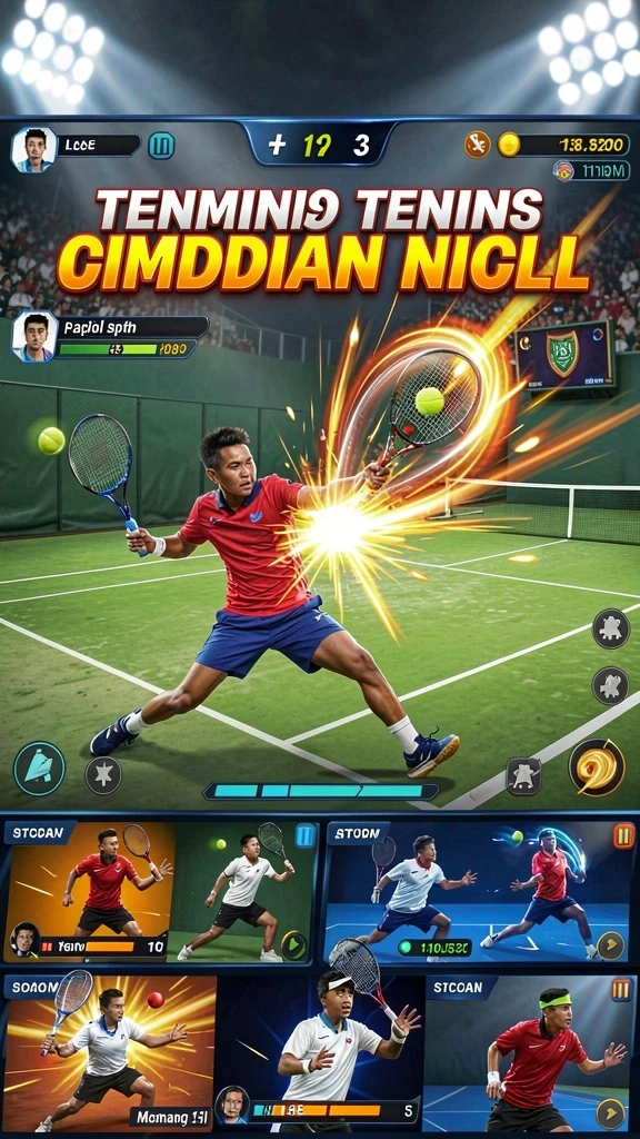 Tampilan awal yang memukau dengan petualangan menunggu.