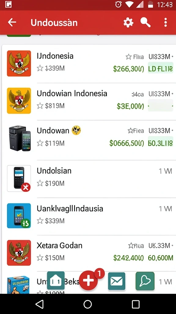 Tampilan antarmuka yang intuitif dan mudah digunakan.