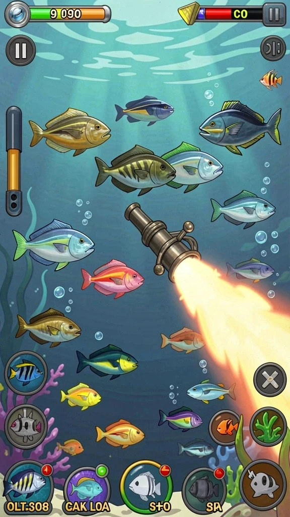 Gameplay yang seru dan kompetitif bersama teman.