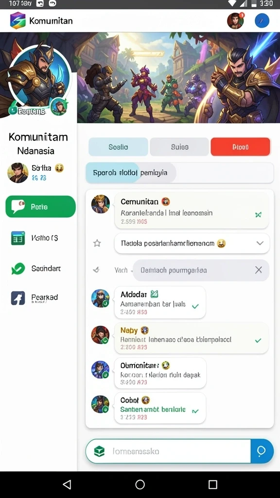 Gameplay yang seru dan menantang.