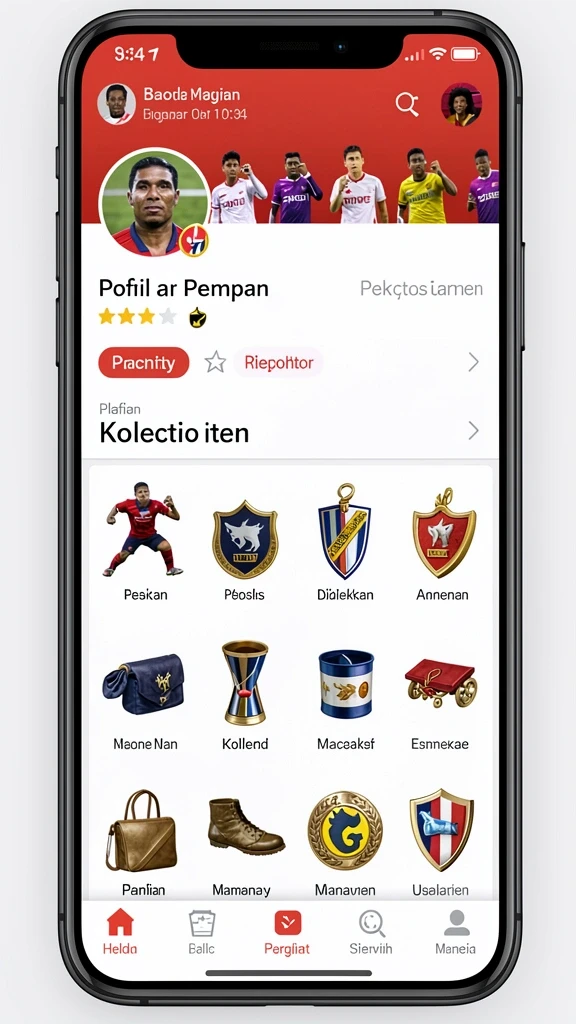 Pengaturan profil pengguna yang mudah dan sederhana.