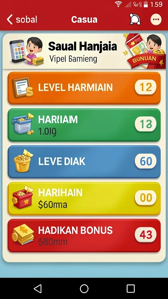 Grafis permainan yang menakjubkan.