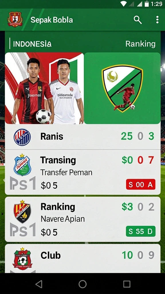 Tampilan antarmuka yang menarik dan mudah digunakan.