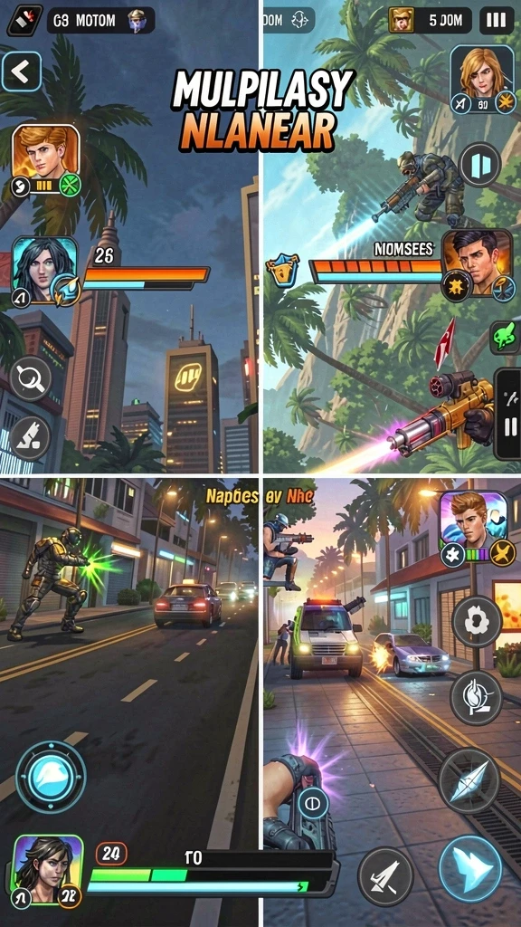 Grafis menakjubkan yang menghidupkan dunia game.