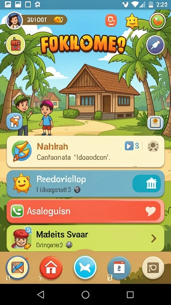 Antarmuka pengguna yang mudah dinavigasi.