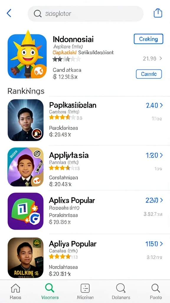 Tampilan awal game dengan grafis yang memukau.