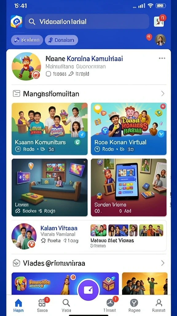 Tampilan antarmuka pengguna yang menarik dan mudah dipahami.