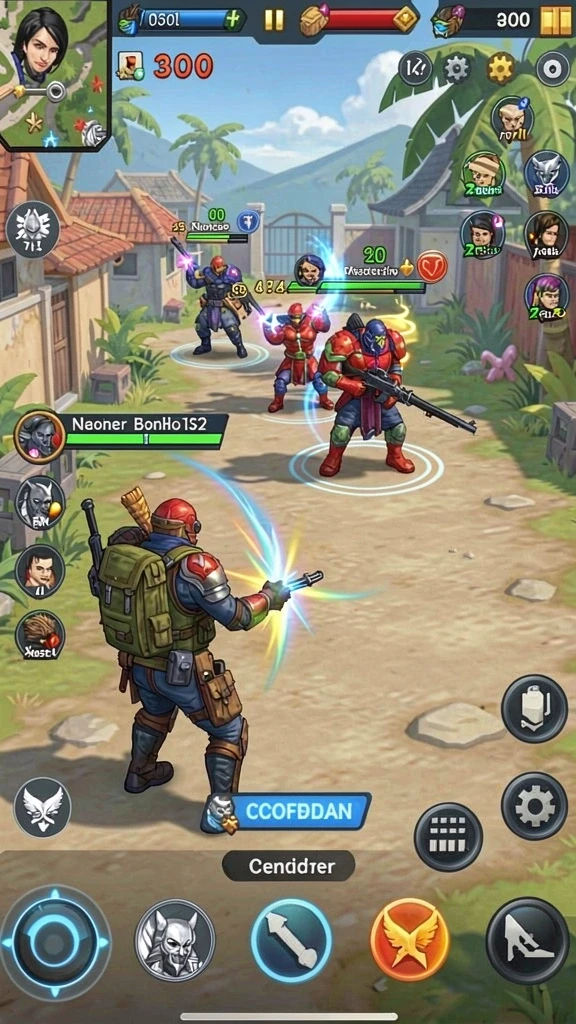Screenshot menunjukkan mode multiplayer yang seru dan interaktif.
