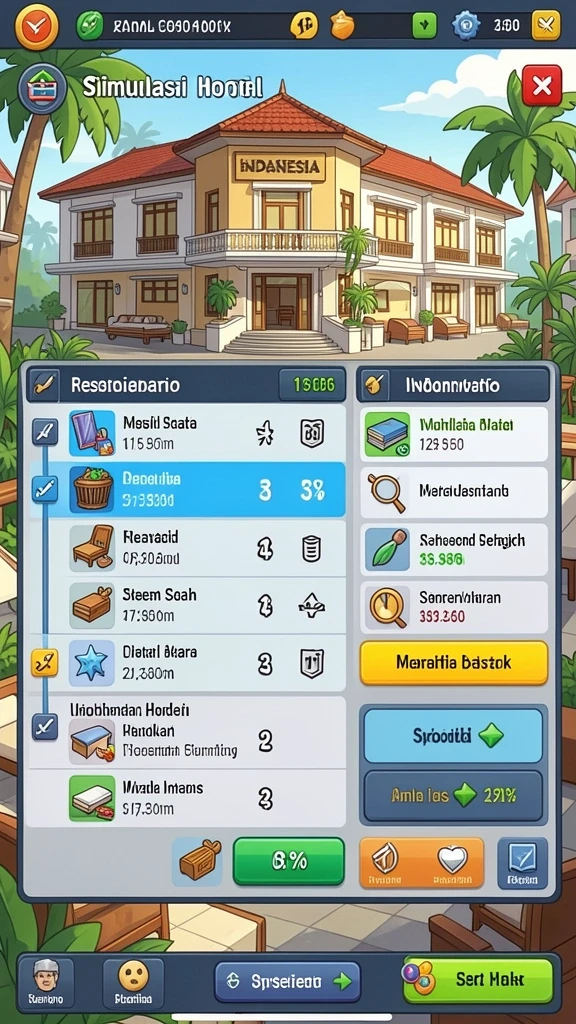 Gameplay yang menegangkan dengan pilihan karakter.