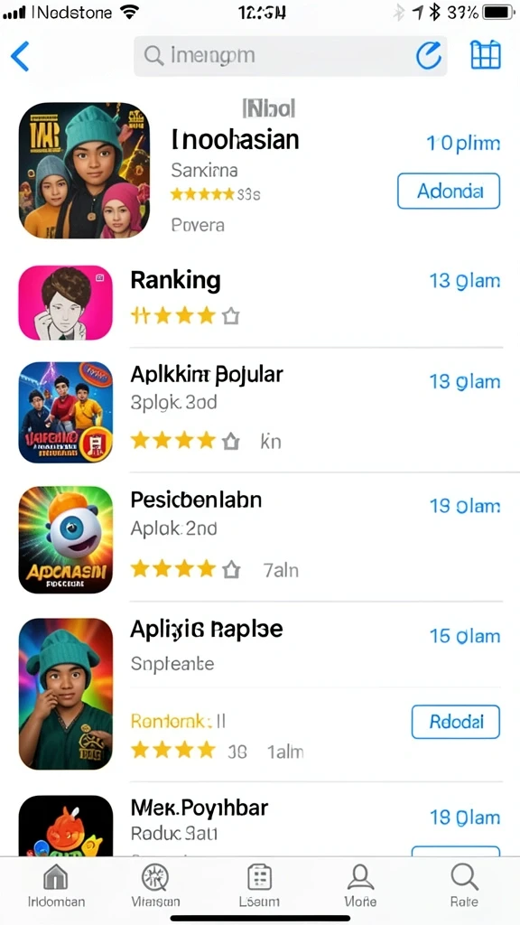 Screenshot menunjukkan salah satu mode permainan yang baru.