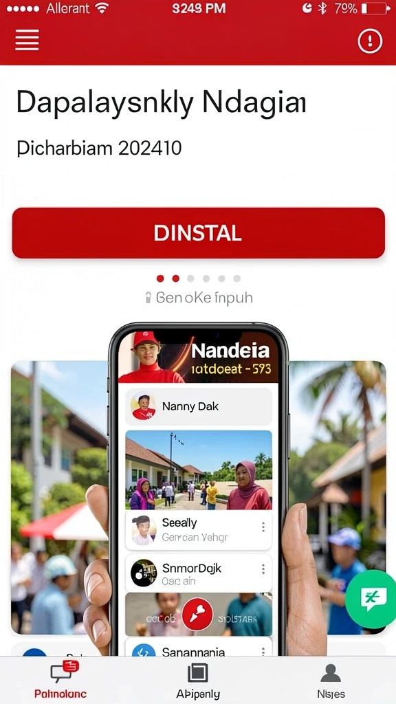 Tampilan antarmuka yang user-friendly dan intuitif.