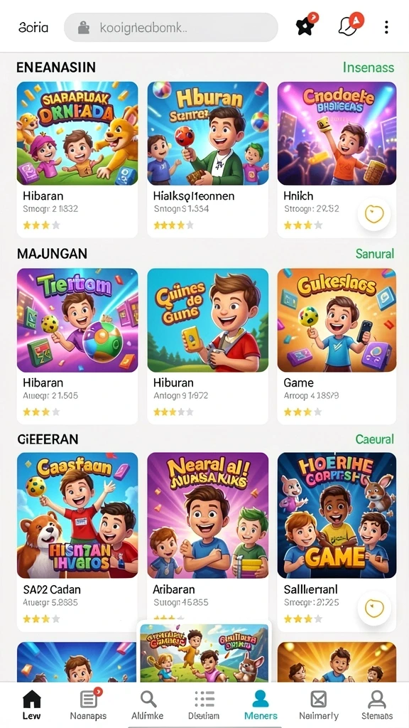 Tampilan grafis yang menakjubkan di RPLOOT.