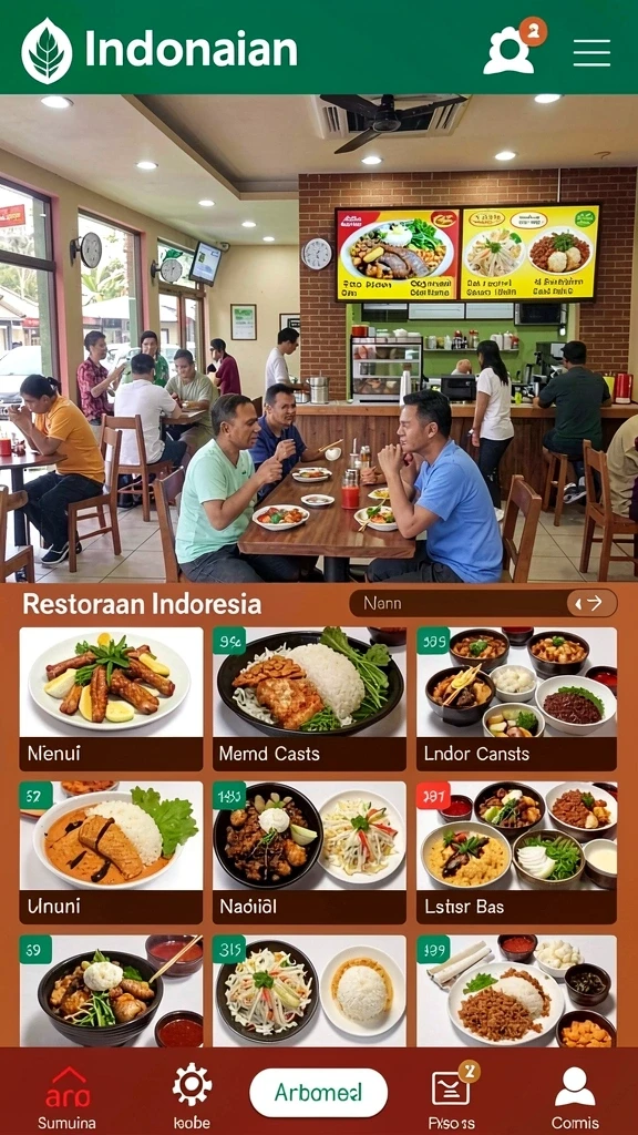 Banyak pilihan permainan yang menghibur.