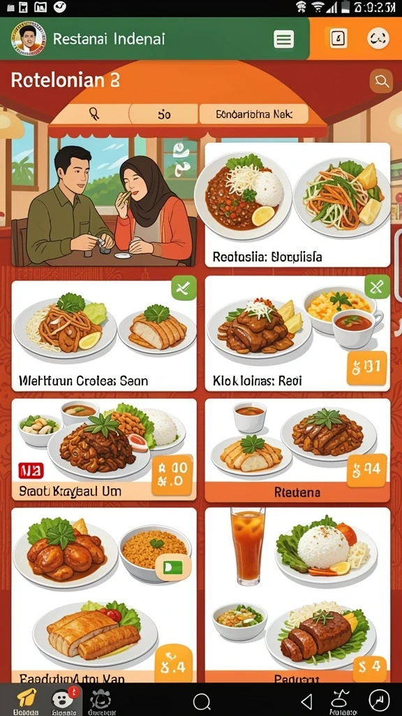 Karakter kustomisasi unik yang dipilih pemain.