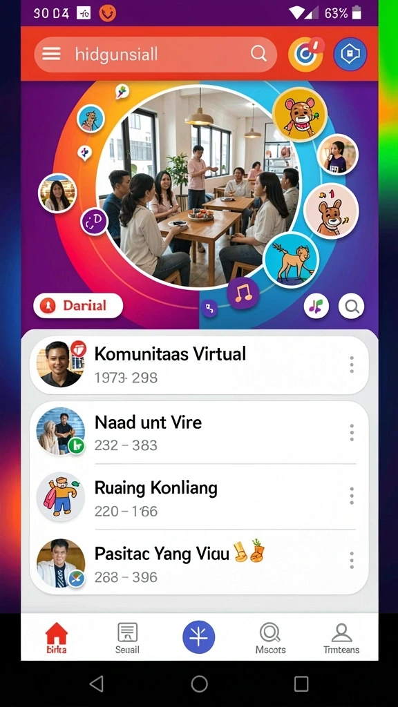 Gambar menggambarkan momen seru saat mengikuti turnamen.